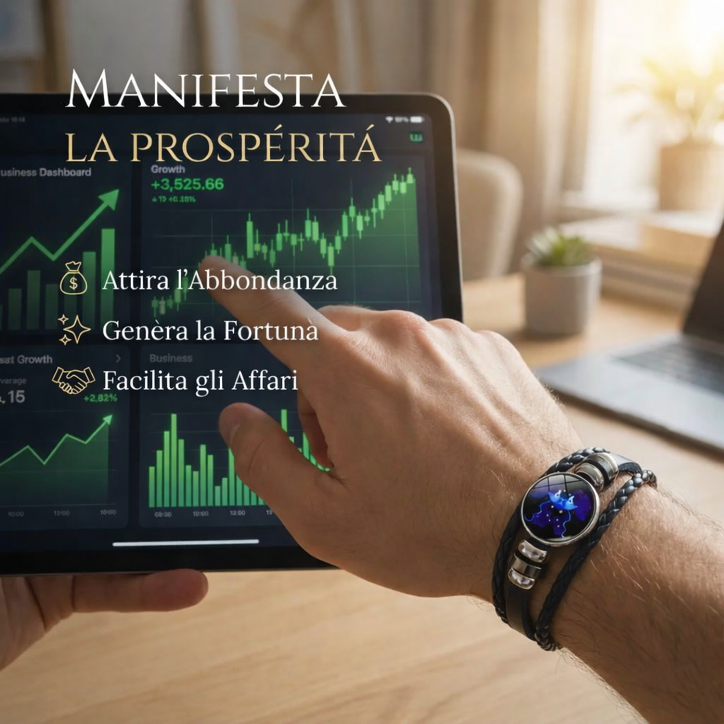 Bracciale Astrologico Abbondanza e Libertà —Zodiak™